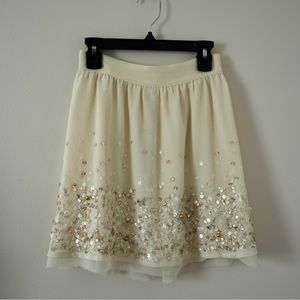 Kimchi Blue Sequin Beaded Skirt